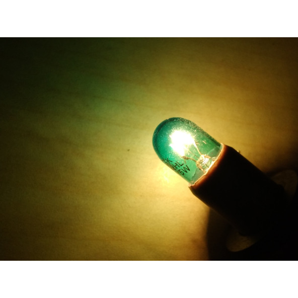 T10 DİPSİZ AMPUL (İTHAL) YEŞİL 12V (2ADET FİYATI) T10 PARK, SİNYAL, PLAKA, GERİ VİTES AMPULU