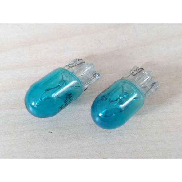 T10 DİPSİZ AMPUL (İTHAL) YEŞİL 12V (2ADET FİYATI) T10 PARK, SİNYAL, PLAKA, GERİ VİTES AMPULU - 2