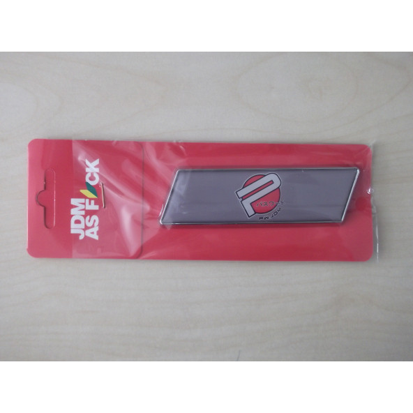 PW ARMASI 10x3cm KÖŞELİ SPORT ARMA (PW LOGOSU) PW YAZISI - ÇAMURLUK ve BAGAJ ARMASI