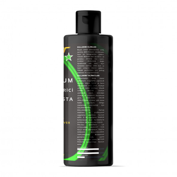 Netfer Heroto Orta Çizik Giderici Pasta - 250 mL - 3