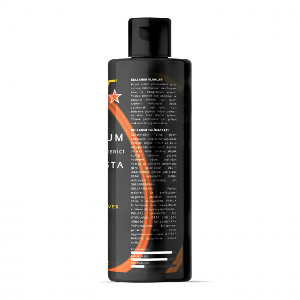 Netfer Heroto-75 Kılcal Çizik Giderici İnce Pasta - 250 mL - 3