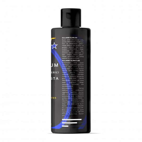 Netfer Heroto-KA Kalın Çizik Giderici Pasta - 250 mL - 3