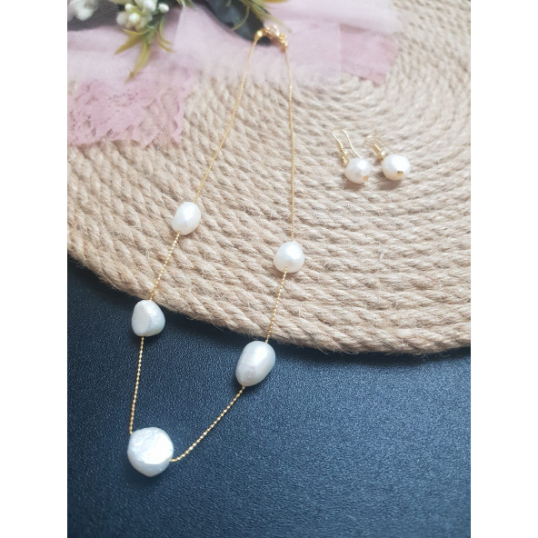 Barok İnci Set (3'lü) - 2