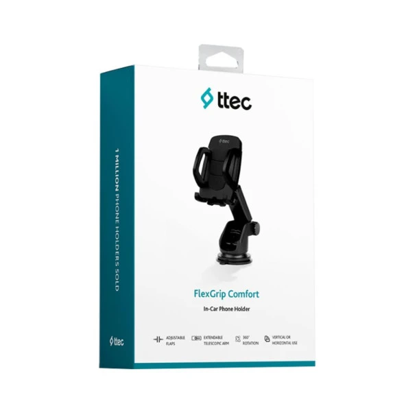 TTEC FlexGrip Comfort Universal Araç Telefon Tutucu - 2TT24 - 3