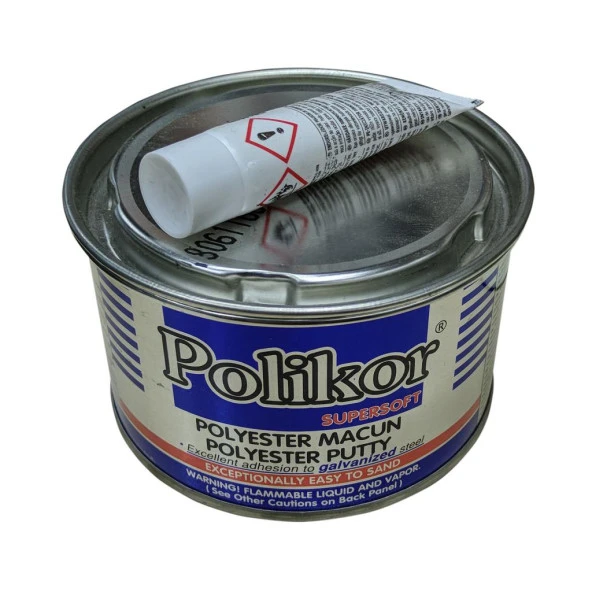 Polikor Polyester Çelik Macun Net 400gr