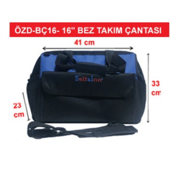 Self-Inn 16 inch Bez Takım Çantası