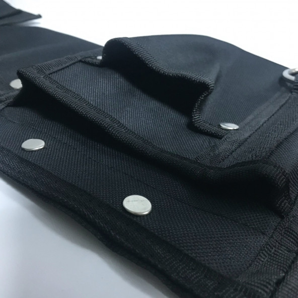 Self-Inn 3 Gözlü Bez Bel Çantası - 6