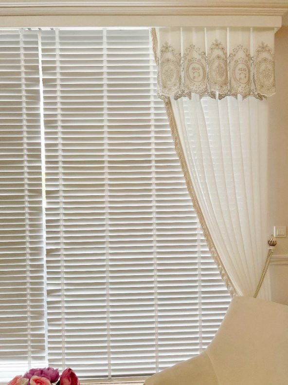 Jaluzi Perde Lake Polywood 50mm Ofis Modern Ve Tüm Mekanlar Için  Beyaz 160 x 100 - 7