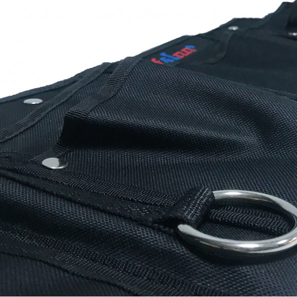 Self-Inn 4 Gözlü Bez Bel Çantası - 6