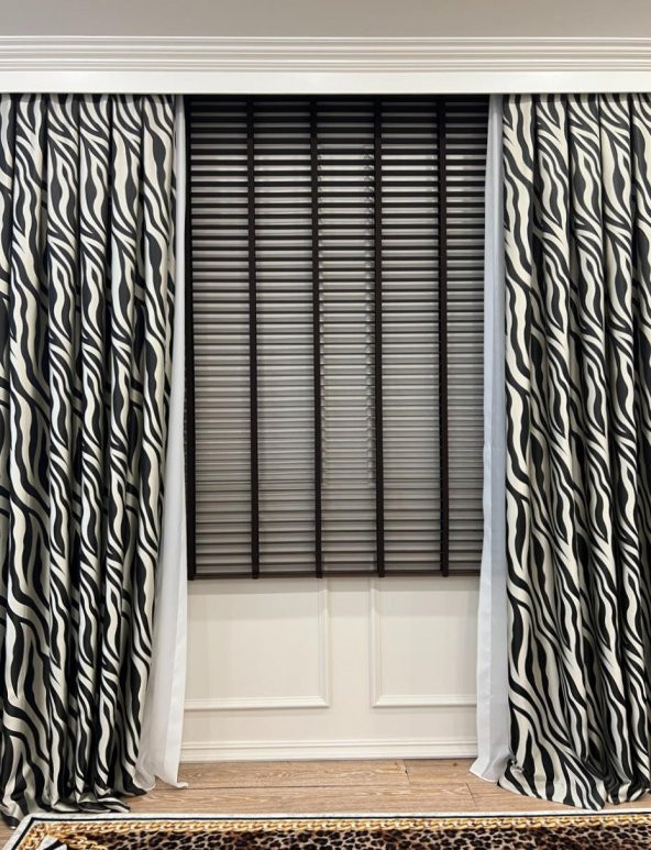 Jaluzi Perde Lake Polywood 50mm Ofis Modern Ve Tüm Mekanlar Için  Koyu Kahverengi 170 x 200 - 2