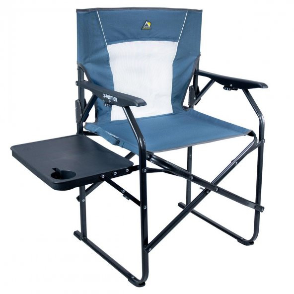 GCI Outdoor Üç Kademeli Katlanır Kamp Sandalyesi Mavi (6314440047)