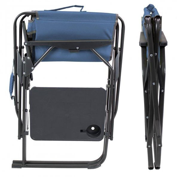 GCI Outdoor Üç Kademeli Katlanır Kamp Sandalyesi Mavi (6314440047) - 4