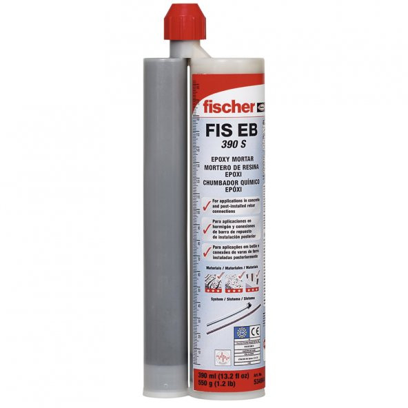 FISCHER FIS EB 390 Kimyasal Epoksi Kartuş 390 ml - 1