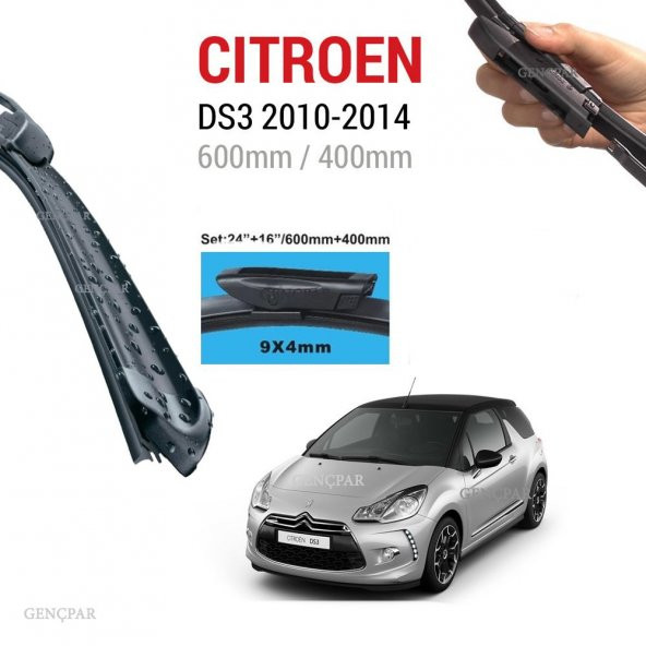 Citroen Ds3 Silecek Takımı 2010-2014