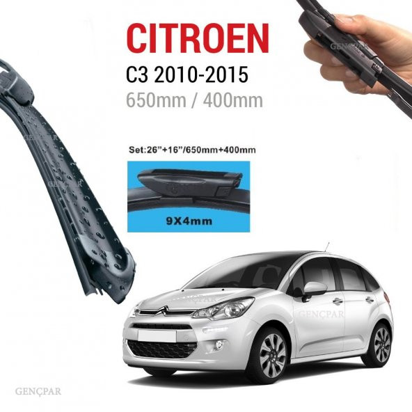 Citroen C3 Silecek Takımı 2010-2015