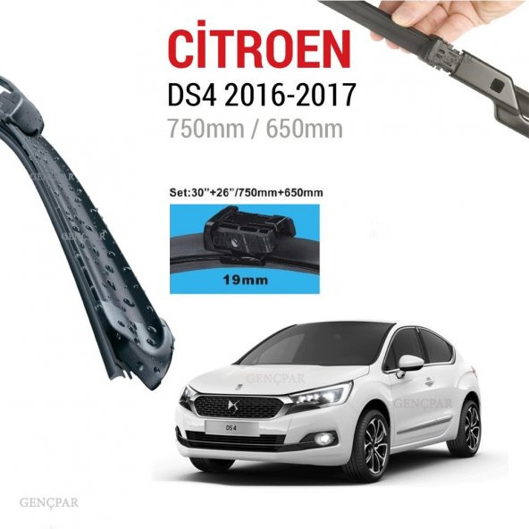 Citroen Ds4 Silecek Takımı 2016-2017