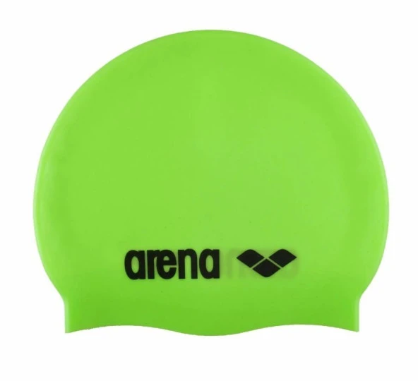 Arena Classic Silicone Unisex Yüzücü Bonesi Yeşil 9166265