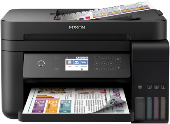 Epson L6270 MEAF Yazıcı-Tarayıcı-Fotokopi Renkli Mürekkep Tanklı Yazıcı WI-FI Ethernet