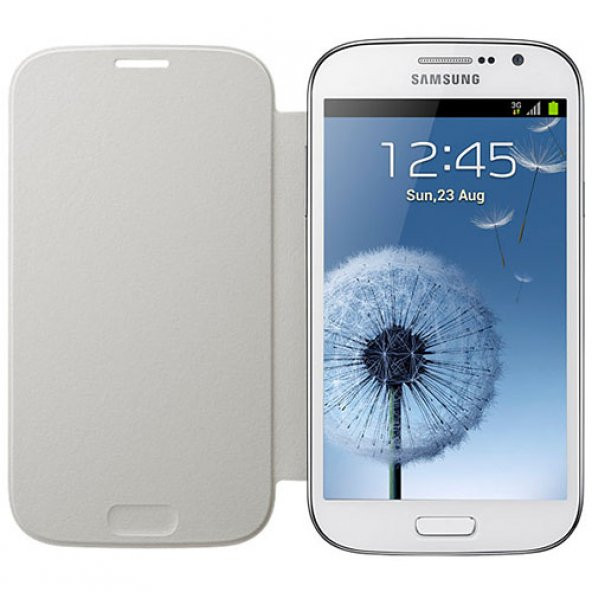 Samsung Galaxy Grand Neo/Duos Flip Cover Orjinal Kılıf - Beyaz - EF-FI908BWEGWW