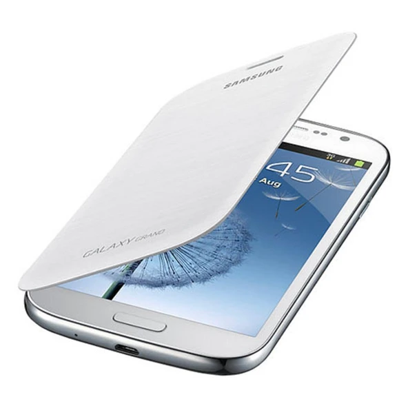 Samsung Galaxy Grand Neo/Duos Flip Cover Orjinal Kılıf - Beyaz - EF-FI908BWEGWW - 4