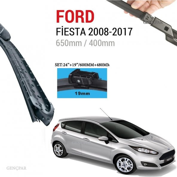 Ford Fiesta Silecek Takımı 2008-2017