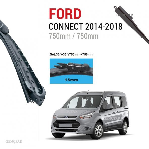 Ford Connect Silecek Takımı 2014-2018
