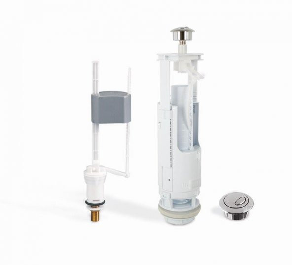 Nkp 3/6 Litre Çift Kademeli Klozet Rezervuar İç Takım