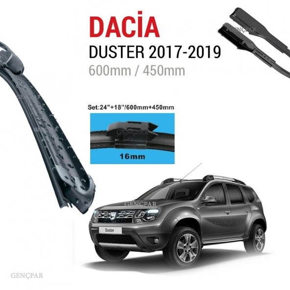 Dacia Duster Silecek Takımı 2017-2019