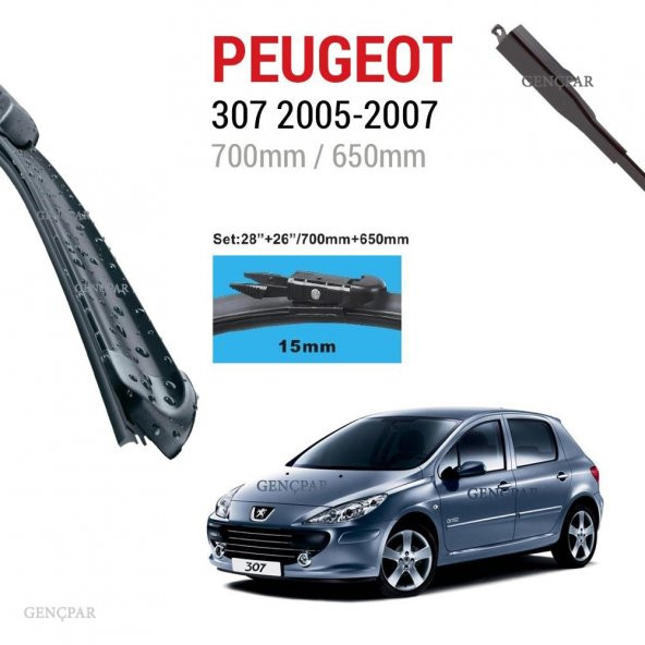 Peugeot 307 Silecek Takımı 2005-2007