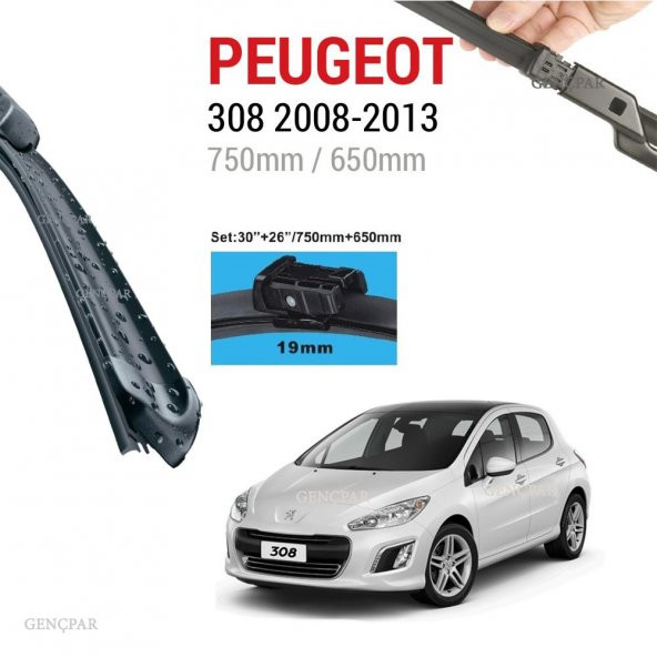 Peugeot 308 Silecek Takımı 2008-2013