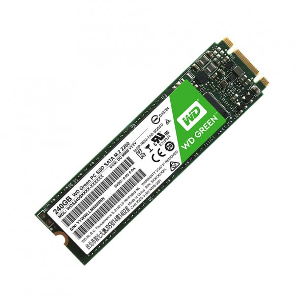 WD Green WDS240G2G0B 240 GB M.2 SATA SSD - 2