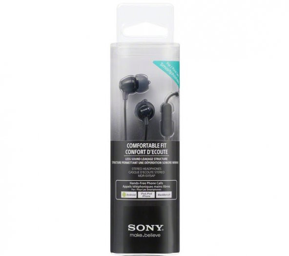 Sony MDREX15APB Siyah Kulakiçi Kulaklık