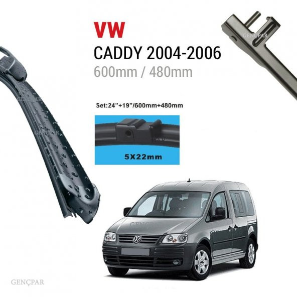 volkswagen Caddy Silecek Takımı 2004-2006