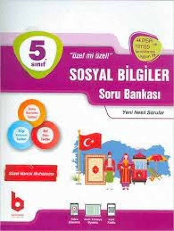 5.Sınıf Sosyal Bilgiler Soru Bankası Basamak Yayınları