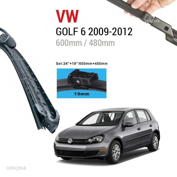 volkswagen Golf 6 Silecek Takımı 2009-2012