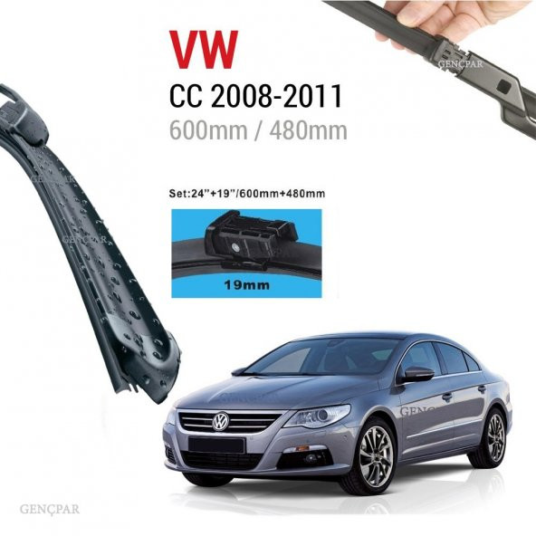 volkswagen Cc Silecek Takımı 2008-2011 ürün görseli 1