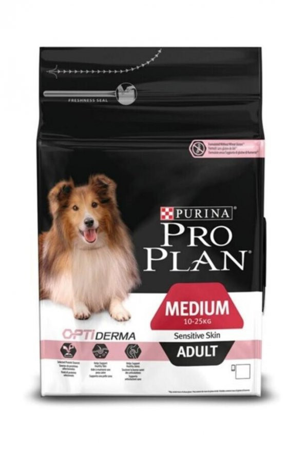 Proplan Pro Plan Medium Somonlu Hassas Yetişkin Köpek Maması 3kg