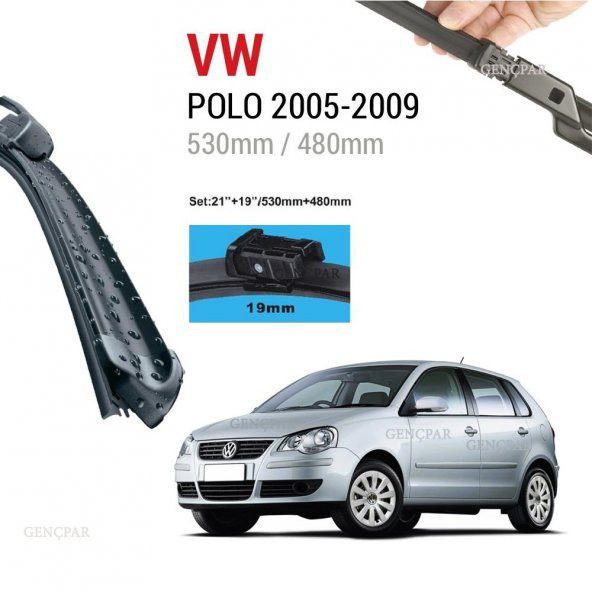 volkswagen Polo Silecek Takımı 2005-2009 ürün görseli 1