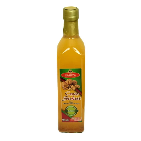 Nahita Ceviz Sirkesi 500ML Katkısız Doğal Fermantasyon Cam Şişe - 4