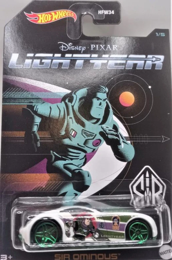 Hot Wheels Disney PIXAR Lightyear SIR OMINOUS 1/5