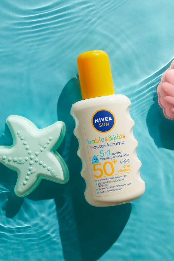 Nivea Çocuklar İçin Güneş Koruyucu Sprey 200 ml - 4