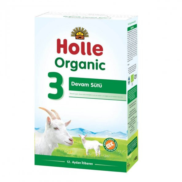 Holle Organik 3 Keçi Büyüme Sütü 400 g
