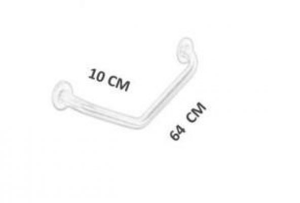 Monavit Engelli Paslanmaz Açılı Tutunma Barı,Banyo,Küvet,Tuvalet - 4