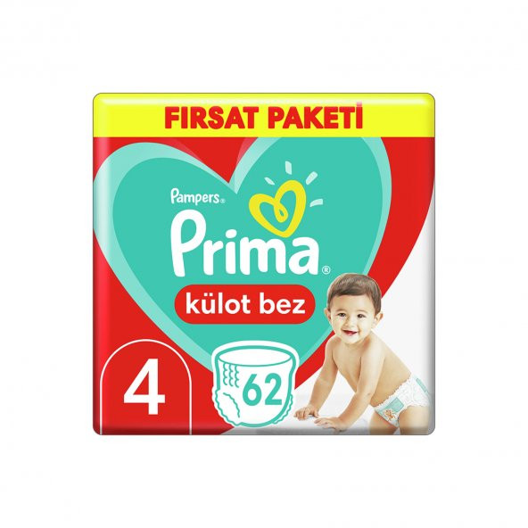 Prima Külot Bez Fırsat Paketi 4 Beden 3x62 186 Adet