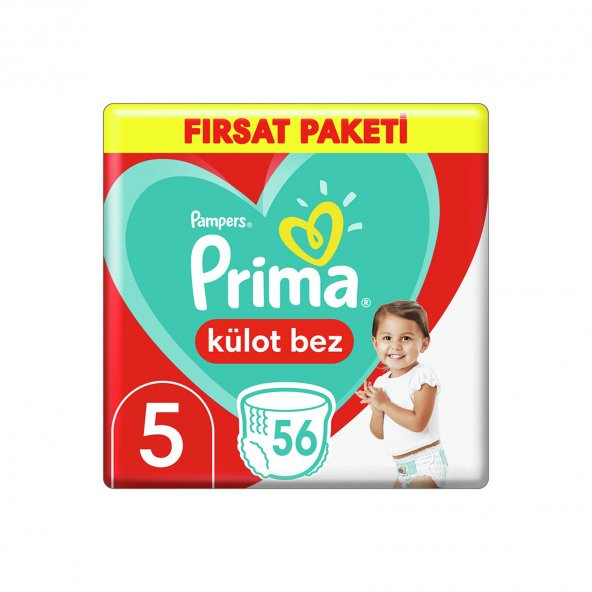 Prima Külot Bez Fırsat Paketi 5 Beden 56 Adet