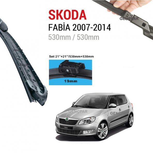 Skoda Fabia Silecek Takımı 2007-2014