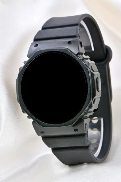 Pinkoli Siyah Silikon Kordonlu Led Watch Genç Kız Kadın Kol Saati ST-304141 - 4