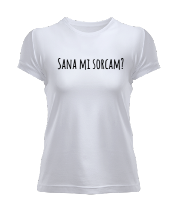 Slogan T-shirt Kadın Tişört