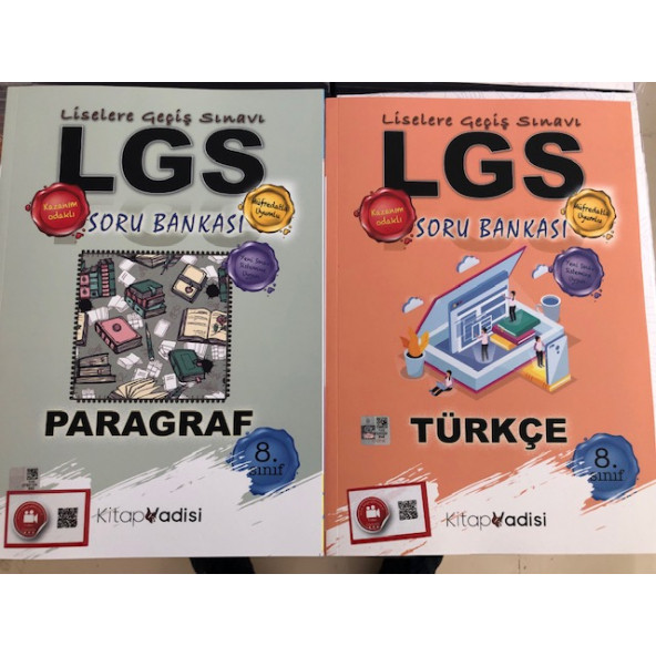 8. SINIF TÜRKÇE PARAGRAF SORU BANKASI KİTAP VADİSİ YAY. - 1