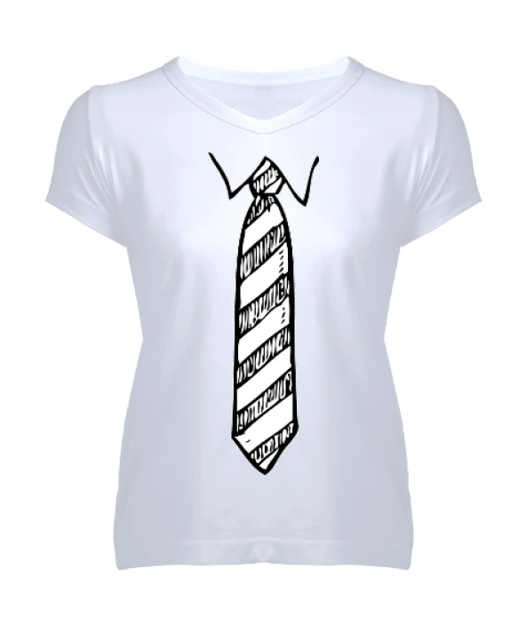 eğitim kadın v yaka t-shirt Kadın V Yaka Tişört